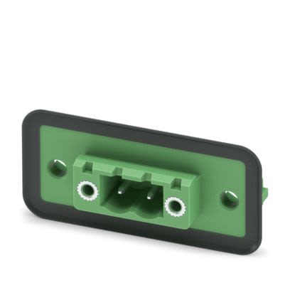 Phoenix Contact Straight Flange Pluggable Terminal Block, 2 Contact(s), 5.08 mm Pitch, 1 Row(s) [1898981]; 567-419