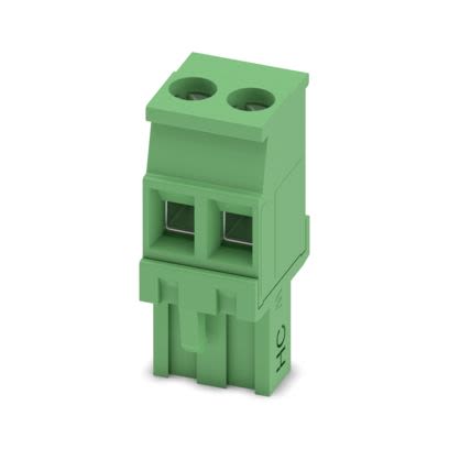 Phoenix Contact PCB Terminal Block, 2-Contact, 5.08mm Pitch, Push-In, 1-Row, Socket Termination [1912401]; 567-427