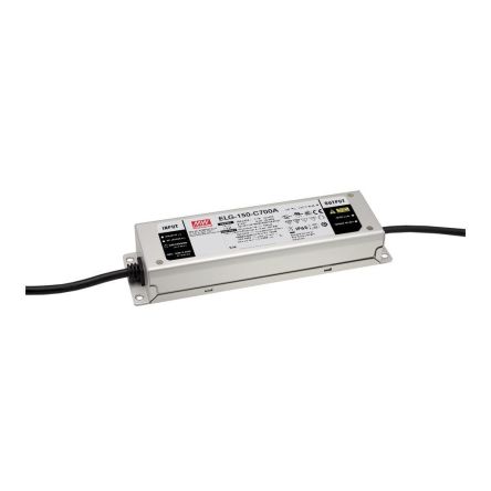 MEAN WELL LED Driver, 94V Output, 150W Output, 1.4A Output, Constant Current / Constant Voltage [ELG-150-C1400A-3Y]; 576-968