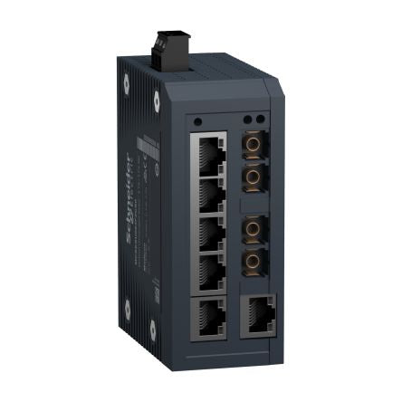 Schneider Electric MCSESU083F2CS0, Unmanaged 8 Port Network Switch [MCSESU083F2CS0]; 577-087