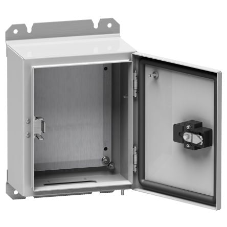 Schneider Electric NSYS Series Grey Steel General Purpose Enclosure, IP65, IK10, 1200 x 800 x 400mm [NSYS3D6G12840P]; 577-089