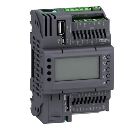 Schneider Electric TM1 Series Controller for Use with TM1 Series, 24 V Supply, Analogue, Digital Output, 10-Input, [TM172PDG18R]; 577-093