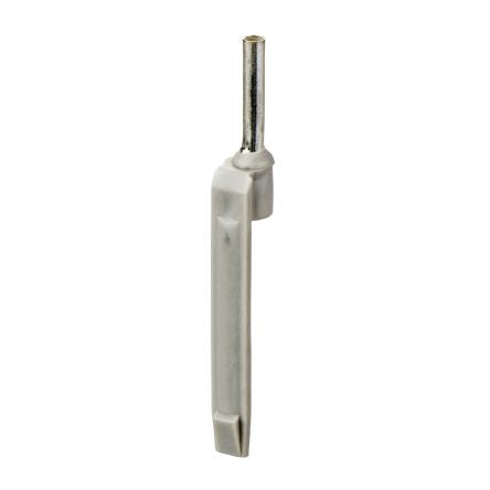 Schneider Electric, DZ5 Insulated Cable End, 8mm Pin Length, 1.5mm Pin Diameter, Grey [DZ5CA007D]; 577-106