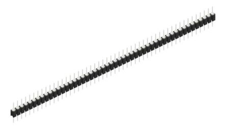 Fischer Elektronik MK Series Straight Through Hole PCB Connector, 50 Contact(s), 2.54 mm Pitch, 1 Row(s), Unshrouded [MK 05 50 Z]; 577-590