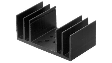 Fischer Elektronik Heatsink, PGA, 3.75K/W, 37.5 x 65 x 24mm [SK 18 37,5 SA-CB]; 577-600