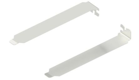 Fischer Elektronik KHPC Series Stainless Steel PCB Card Guide for Use with PCB, 121.5 x 21.3 x 0.8mm [KHPC 0 O]; 577-650