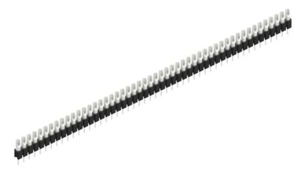 Fischer Elektronik MK Series Straight Through Hole PCB Connector, 50 Contact(s), 2.54 mm Pitch, 1 Row(s), Unshrouded [MK 04 50 Z]; 577-669