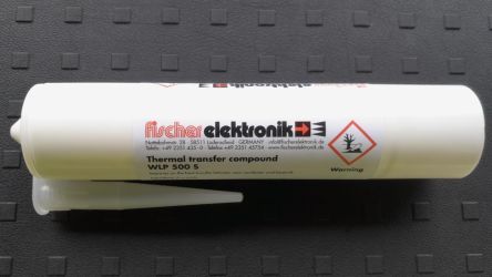 Fischer Elektronik Silicone Thermal Paste, 0.61W/m·K [WLP500S]; 577-680