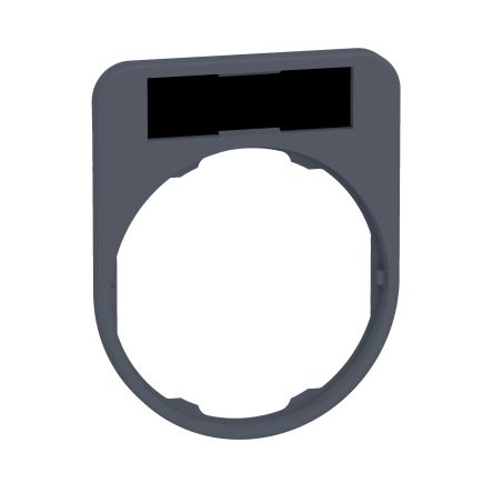 Schneider Electric Legend Holder for Use with Push Button, Unmarked [ZBYF2101C0]; 578-282