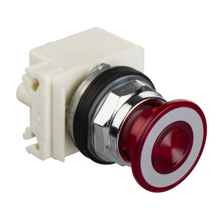 Schneider Electric Harmony Series Red Illuminated Push Pull Push Button, 30mm Cutout, IP66 [9001KR9P35LRR]; 578-341