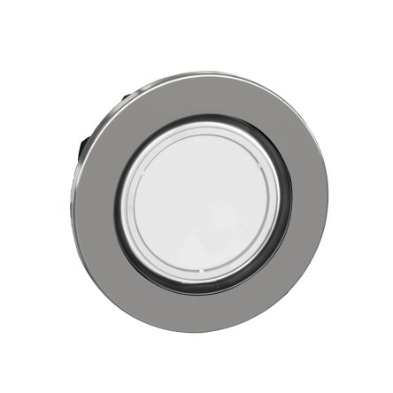 Schneider Electric, Harmony, Flush Mount White LED Pilot Light, 22mm Cutout, Round [ZB4FVCUST01]; 578-374