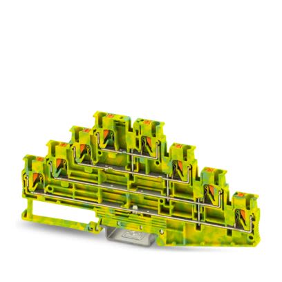 Phoenix Contact 1336413 13364 Series Grey, 0.14mm², 4-Level, Push In Termination [1336413]; 584-793