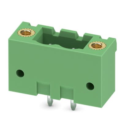Phoenix Contact MSTBV Series Straight Solder PCB Header, 2 Contact(s), 5.08 mm Pitch, 1 Row(s), Shrouded [1777073]; 584-811