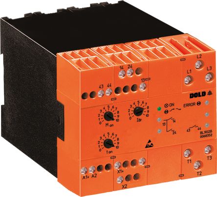 Dold PF 9015 Motor Starter, , 200 To 480 V, 3 Phase, IP20, IP40 [BL9028.03/010 3AC200-480V UH=DC24V 11kW (1600V)]; 584-917