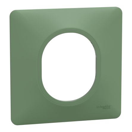 Green 1 Gang Light Switch Cover [S320702B]; 585-424
