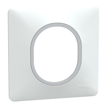 White 1 Gang Light Switch Cover [S320702F]; 585-425