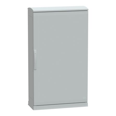 PanelSeT Series Fibreglass Reinforced Polyester Single-Door-Door Floor Standing Enclosure, Plain Door Door, IP44, 1250 [NSYPLAZT1273G]; 585-430