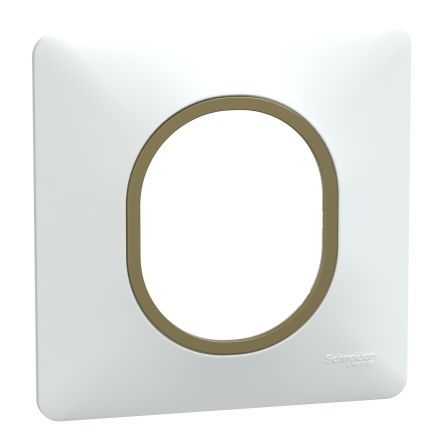 White 1 Gang Light Switch Cover [S320702D]; 585-437