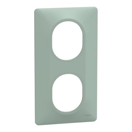Green 2 Gang Light Switch Cover [S320724A]; 585-441