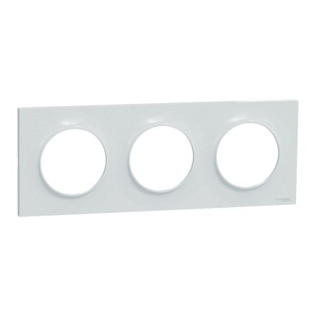 White 3 Gang Light Switch Cover [S510706]; 585-446