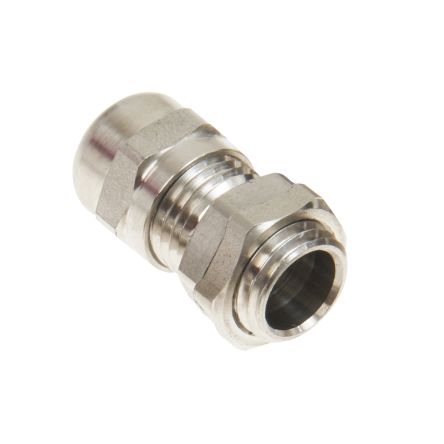 PanelSeT Series Grey 316 Stainless Steel Cable Gland Kit, M32 Thread, IP68 [NSYCGX32H]; 585-465