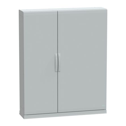 PanelSeT Series Fibreglass Reinforced Polyester Double-Door-Door Floor Standing Enclosure, Double Door Door, IP54, 1500 [NSYPLAZ15123G]; 585-470