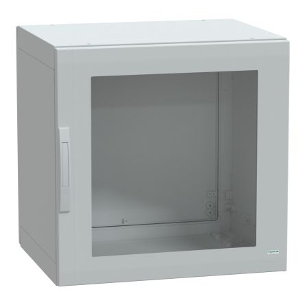 PanelSeT Series Fibreglass Reinforced Polyester Single-Door-Door Floor Standing Enclosure, Glazed Door Door, IP65, 750 [NSYPLA776TG]; 585-497