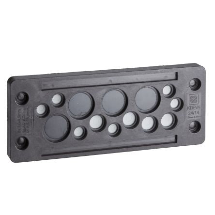 PanelSeT Series Black Polyamide Cable Gland, IP65 [NSYTSA2417SE]; 585-500