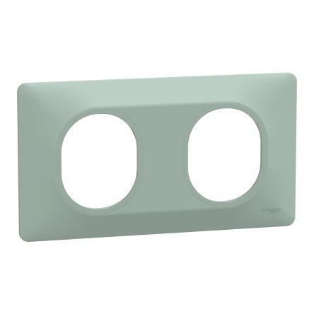 Green 2 Gang Light Switch Cover [S320704A]; 585-508