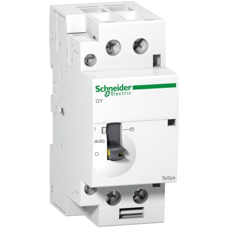 TeSys TeSyS GY Contactor, 240 V ac Coil, 2-Pole, 63 A, 8, 2NO, 240 V ac [GY6320M5]; 585-513