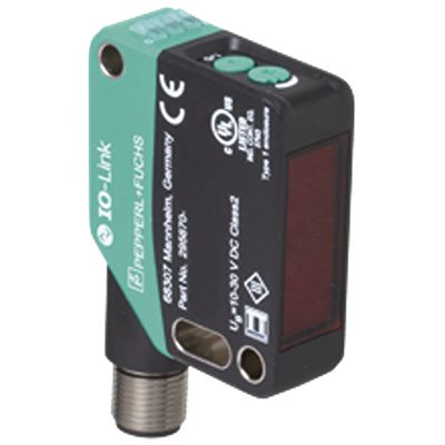 Pepperl + Fuchs Background Suppression Photoelectric Sensor, F Shaped Sensor, 30 → 300 m Detection Range IO-LINK [OBT300-R200-2EP-IO-V1]; 588-530