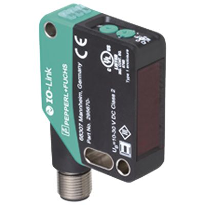 Pepperl + Fuchs Retroreflective Photoelectric Sensor, F Shaped Sensor, 0 → 5.6 m Detection Range IO-LINK [OBG8000-R200-2EP-IO-V15]; 588-567
