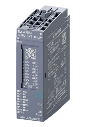Siemens 7MH4138-6CA Series Module for Use with ET 200SP, TM SIWAREX WP341 HF, Digital, Digital [7MH4138-6BA00-0CU0]; 589-544