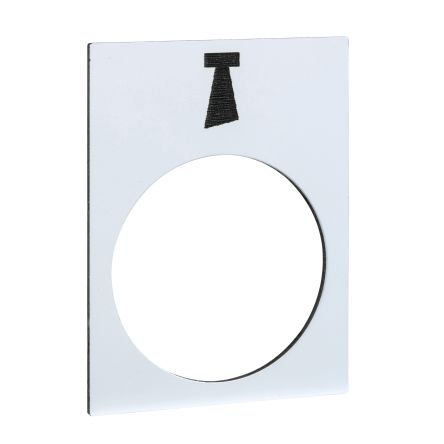 Schneider Electric Legend for Use with XACA, XACB, XACM, None, Arrow [ZB2BY4932]; 589-809