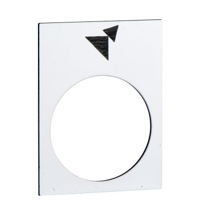 Schneider Electric Legend for Use with XACB, XACM, None, Arrow [ZB2BY4965]; 589-810