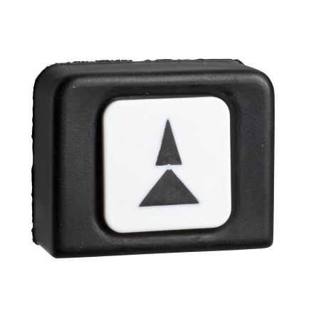 Schneider Electric Harmony Series Black/White Push-In Push Button Head, IP65 [XACA923]; 589-823