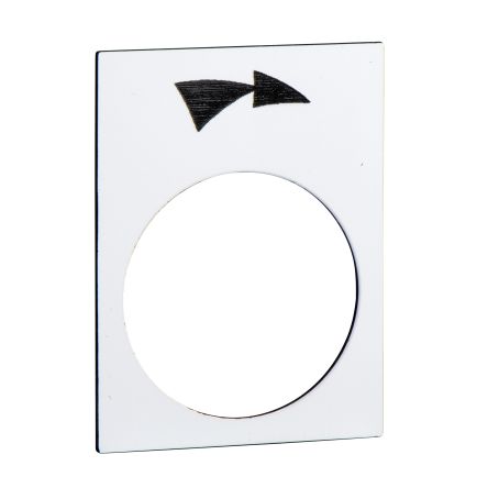 Schneider Electric Legend for Use with XACA, XACB, XACM, None, Arrow [ZB2BY4921]; 589-829