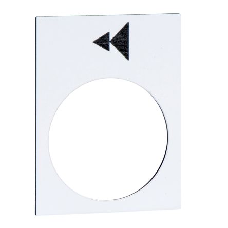 Schneider Electric Legend for Use with XACA, None, Arrow [ZB2BY4906]; 589-837