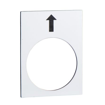 Schneider Electric Legend for Use with XACB, XACM, None, Arrow [ZB2BY4951]; 589-839