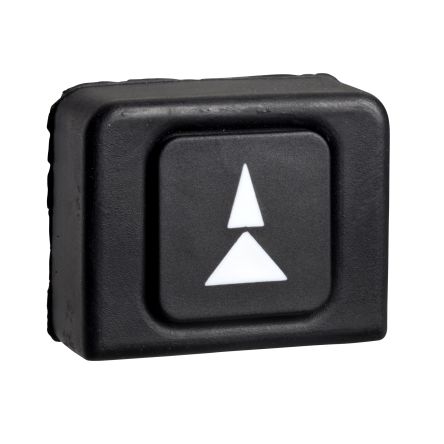 Schneider Electric Harmony Series Black/White Push-In Push Button Head, IP65 [XACA924]; 589-851