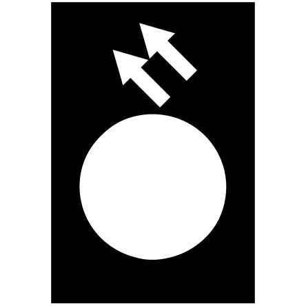 Schneider Electric Legend for Use with XACA, XACB, XACM, None, Arrow [ZB2BY2917]; 589-852