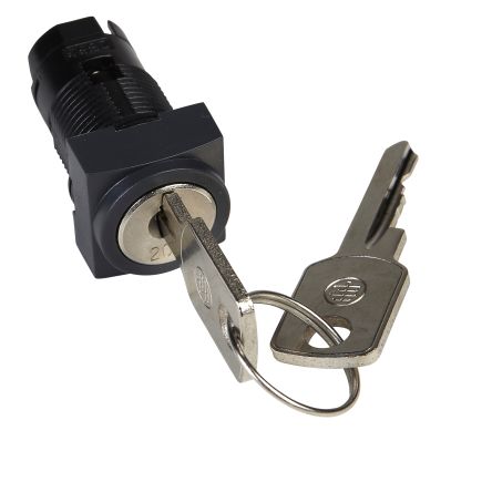 Schneider Electric Harmony 3-position Key Switch Head, Spring Return to Centre, 16mm Cutout [ZB6CGT]; 589-859