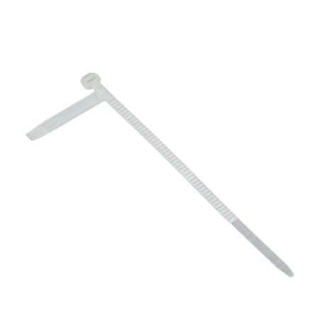 Schneider Electric Cable Tie, Cable Marker Tag, White, Pk-100 [AR1SC01]; 589-982