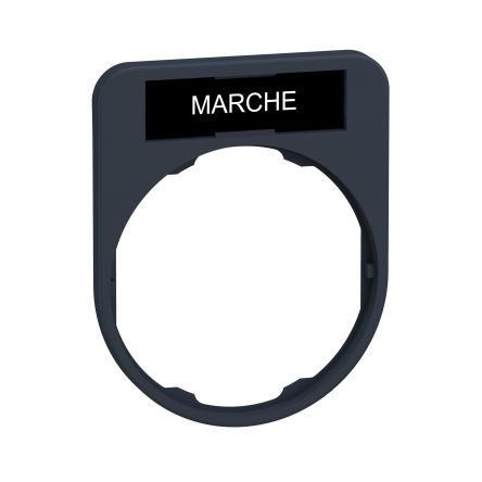 Schneider Electric Legend Holder for Use with Harmony XB4, Harmony XB5, MARCHE [ZBYF2103]; 589-998