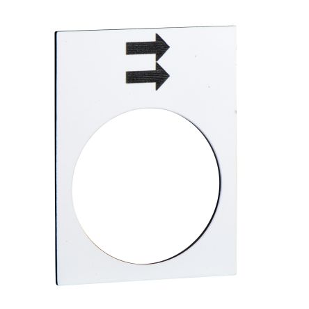 Schneider Electric Legend for Use with XACA, XACB, XACM, None, Arrow [ZB2BY4902]; 590-010