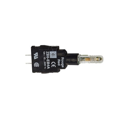 Schneider Electric, Harmony, PCB White LED Pilot Light Complete, Dome, 24V [ZB6EB1A]; 590-011