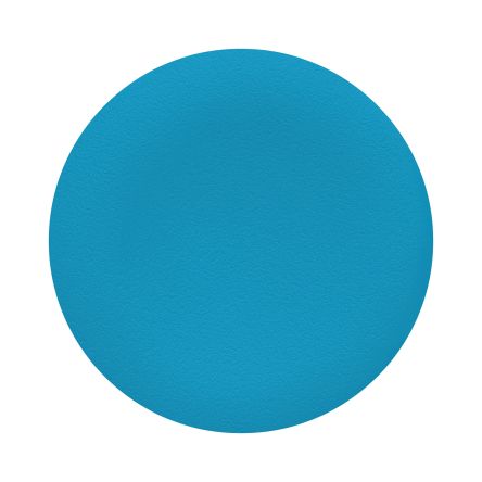 Schneider Electric Blue Push Button Cap for Use with Harmony XAL, Harmony XB4, Harmony XB5, 22mm [ZBA6]; 590-012