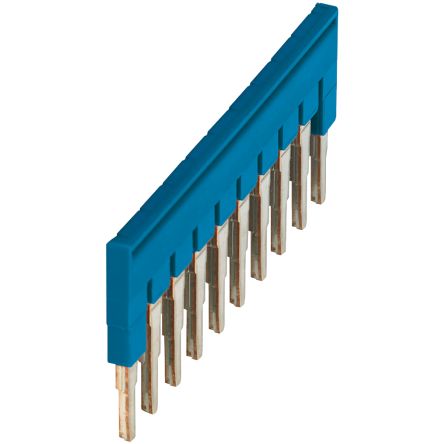 Schneider Electric Linergy TR Series Plug-in Bridge for Use with Terminal Block [NSYTRAL410BL]; 590-024