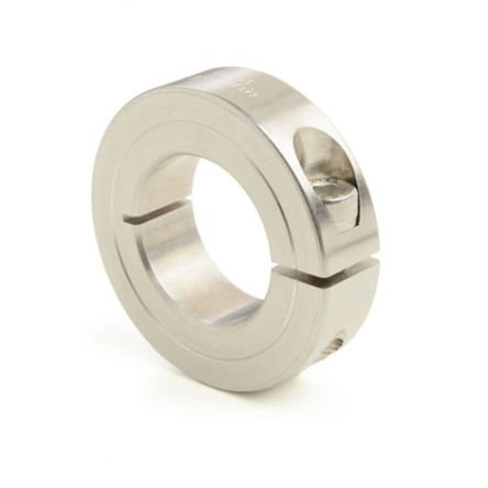 Ruland Shaft Collar, One Piece, Clamp, Bore 25mm, OD 45mm, W 15mm, Steel [MCL-25-ST]; 592-955