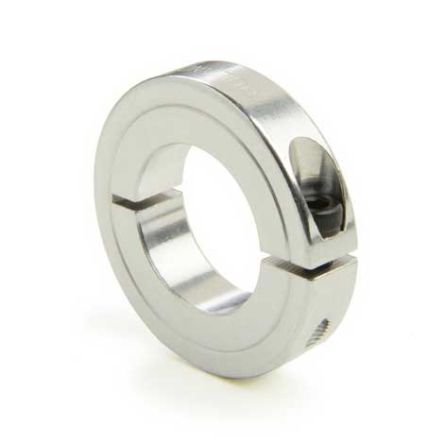 Ruland Shaft Collar, One Piece, Clamp, Bore 8mm, OD 25mm, W 6mm, Aluminium [ENCL25-8MM-A]; 593-636
